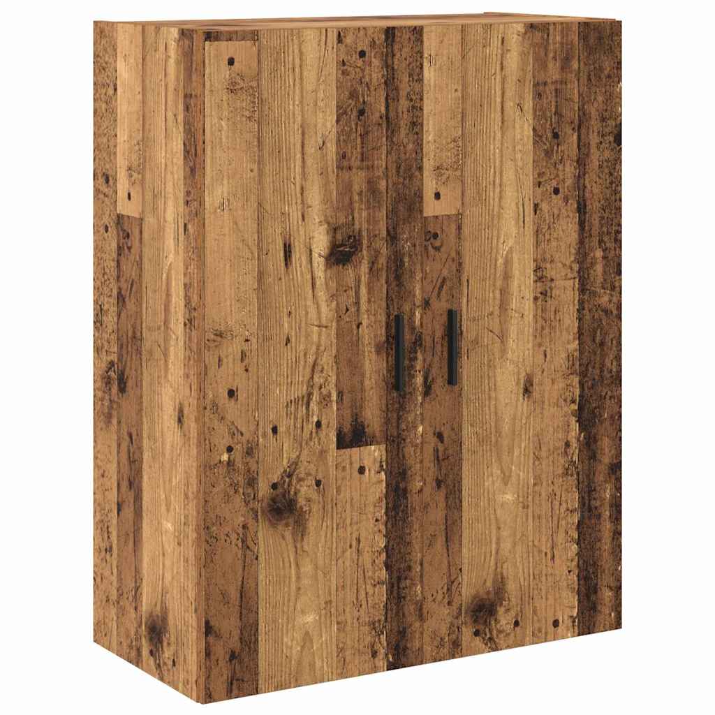 Hoge kast 2 pcs Oud Hout Bewerkt hout is nu te koop bij PeponiXL, paradijselijk wonen!
