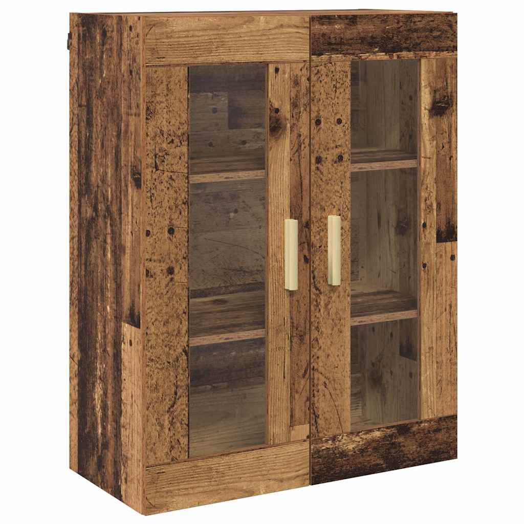 Hoge kast met lade Oud Hout 69,5 x 34 x 180 cm Bewerkt hout is nu te koop bij PeponiXL, paradijselijk wonen!