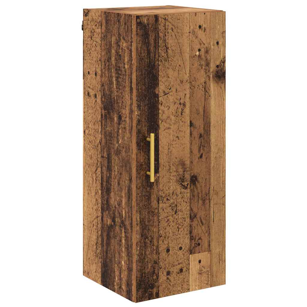 Hoge kast 2 pcs Oud Hout Bewerkt hout is nu te koop bij PeponiXL, paradijselijk wonen!