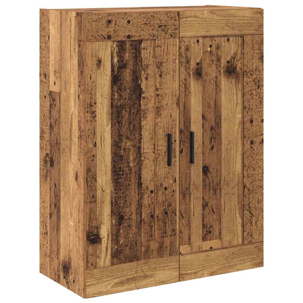 Hoge kast 2 pcs Oud Hout Bewerkt hout is nu te koop bij PeponiXL, paradijselijk wonen!