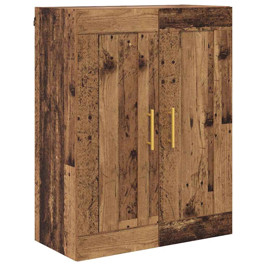 Hoge kast Oud Hout 69,5 x 34 x 180 cm Bewerkt hout is nu te koop bij PeponiXL, paradijselijk wonen!