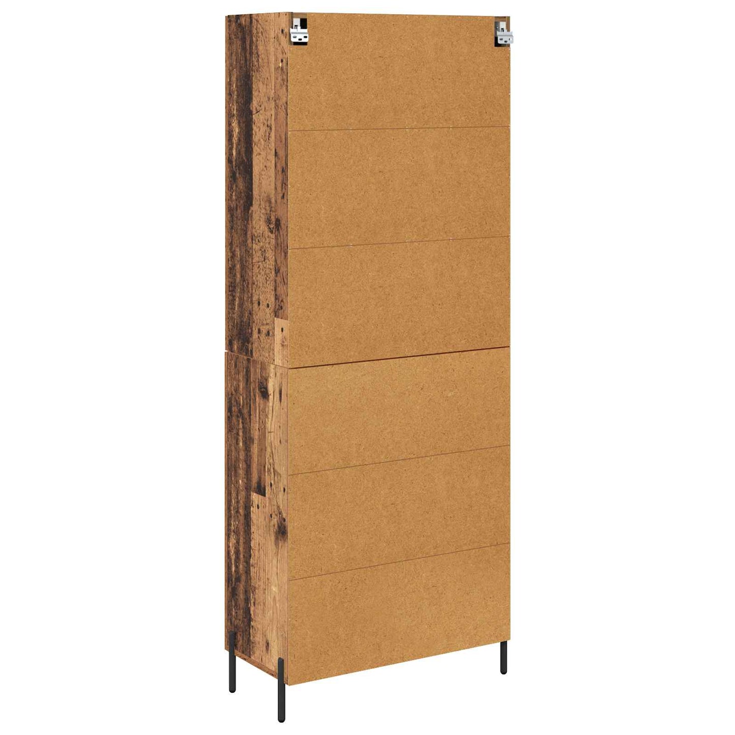 Highboard Oud Hout 69,5 x 34 x 180 cm Bewerkt hout is nu te koop bij PeponiXL, paradijselijk wonen!