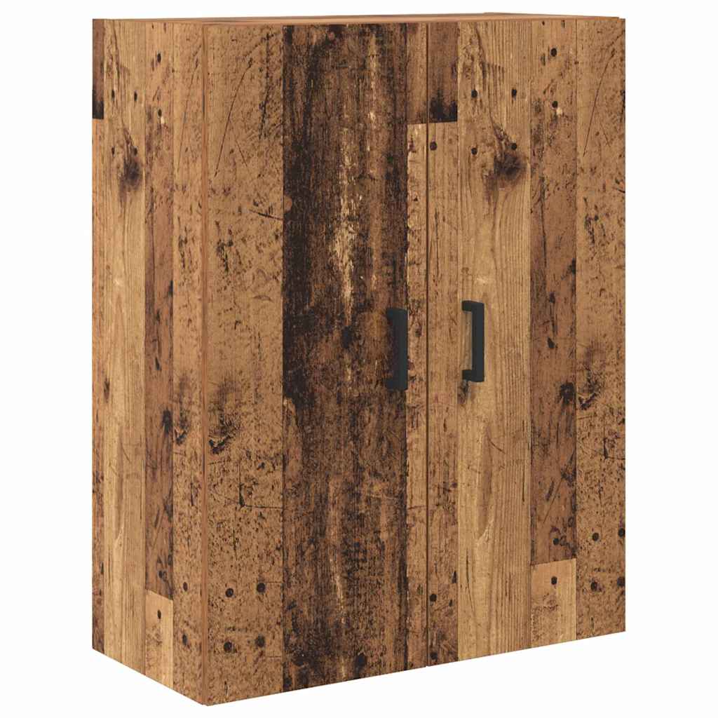 Highboard met lade Oud Hout 69,5 x 34 x 180 cm Bewerkt hout is nu te koop bij PeponiXL, paradijselijk wonen!