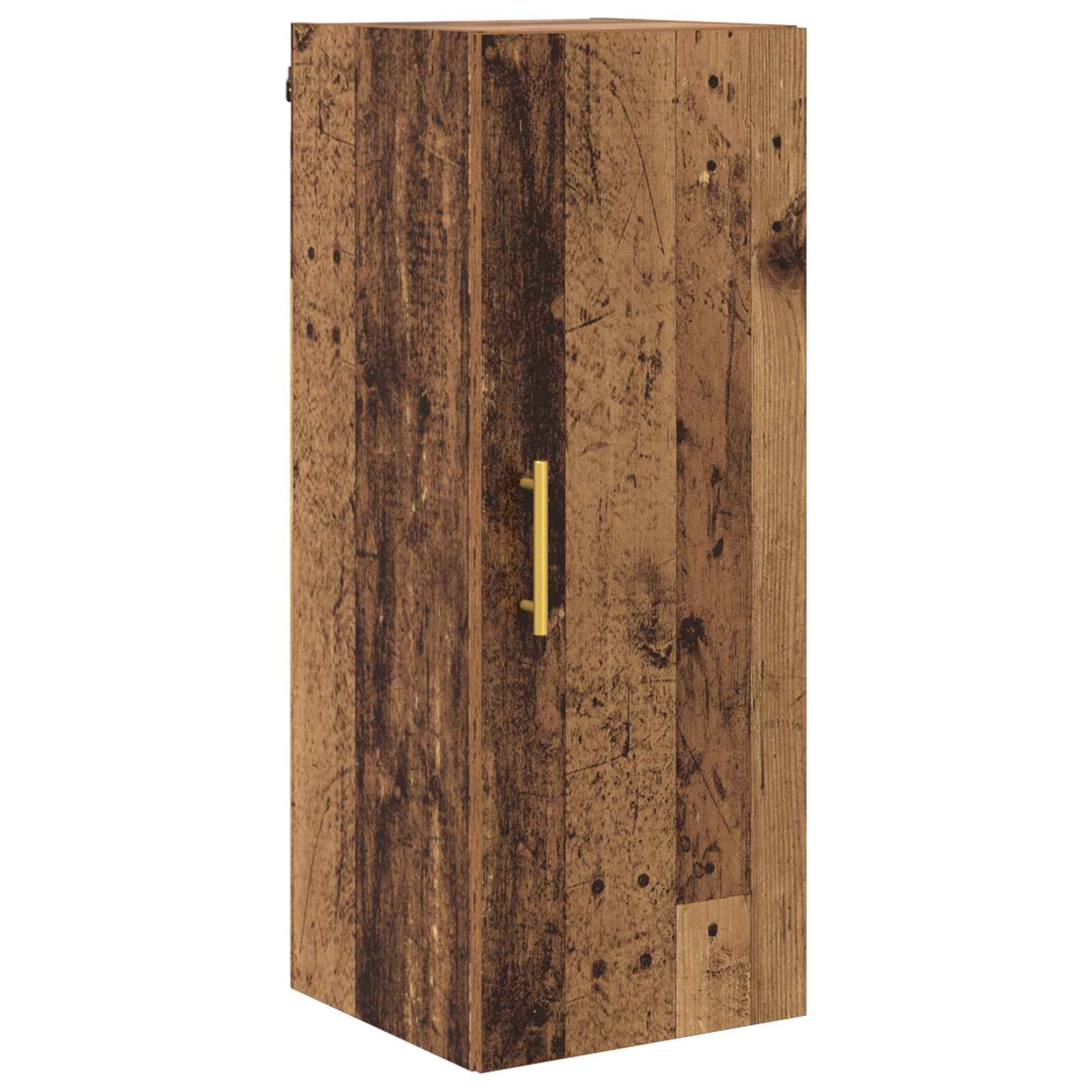 Hoge kast 2 pcs Oud Hout Bewerkt hout is nu te koop bij PeponiXL, paradijselijk wonen!
