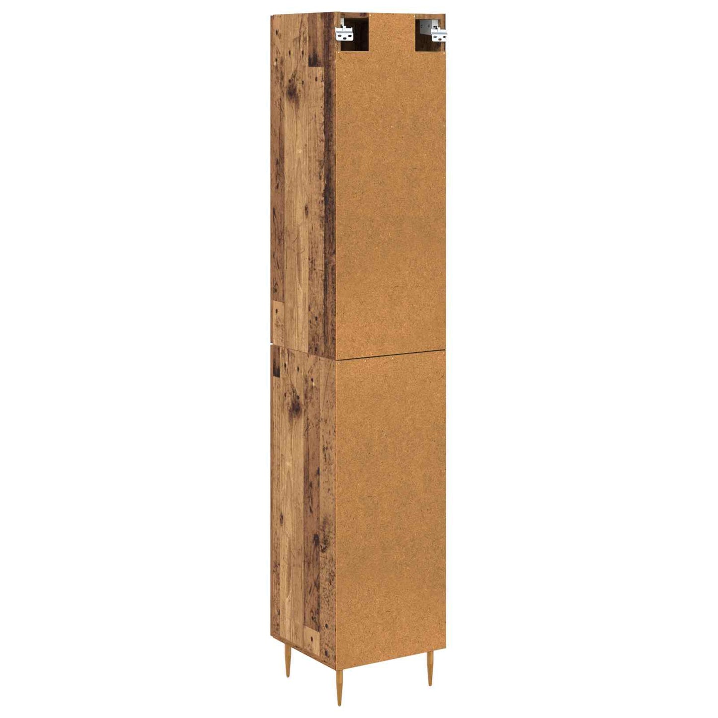 Hoge kast 2 pcs Oud Hout Bewerkt hout is nu te koop bij PeponiXL, paradijselijk wonen!