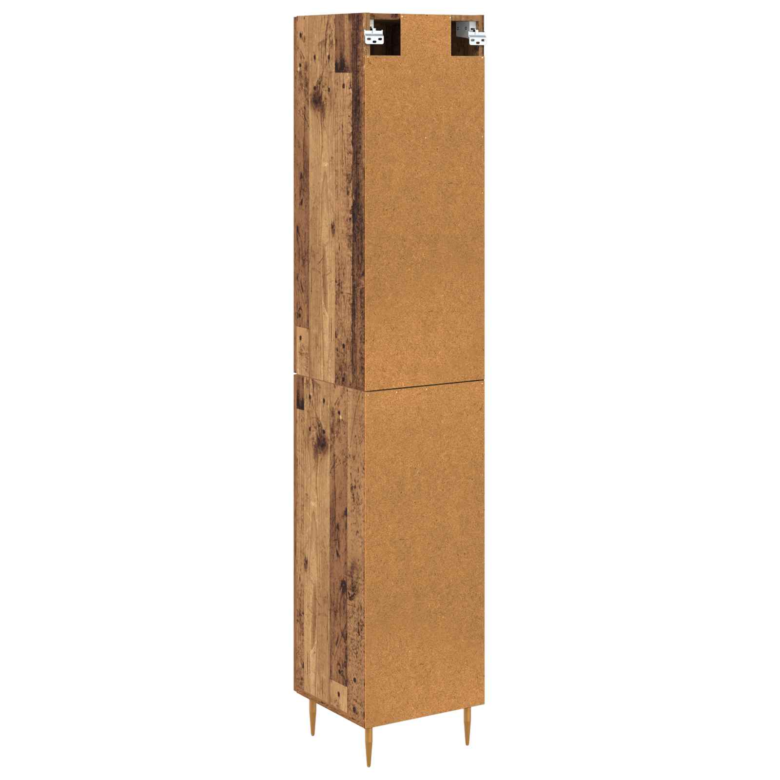 Hoge kast 2 pcs Oud Hout Bewerkt hout is nu te koop bij PeponiXL, paradijselijk wonen!