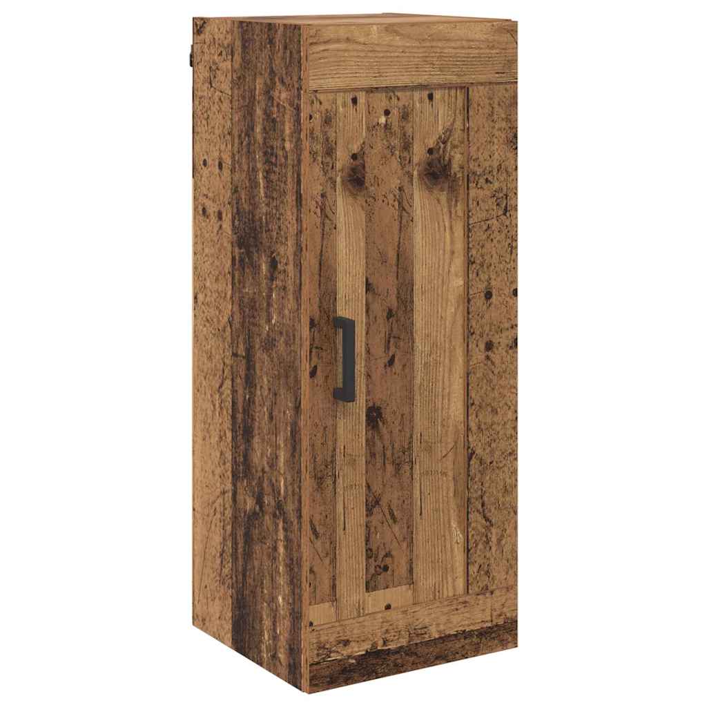 Highboard Oud Hout 34,5 x 34 x 180 cm Bewerkt hout is nu te koop bij PeponiXL, paradijselijk wonen!