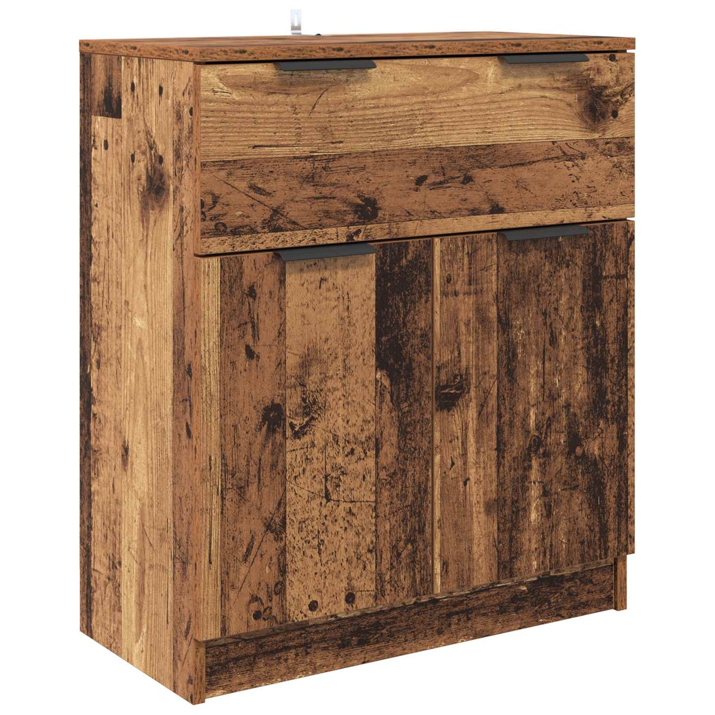 Dressoir met lade 3 pcs Oud Hout Bewerkt hout is nu te koop bij PeponiXL, paradijselijk wonen!