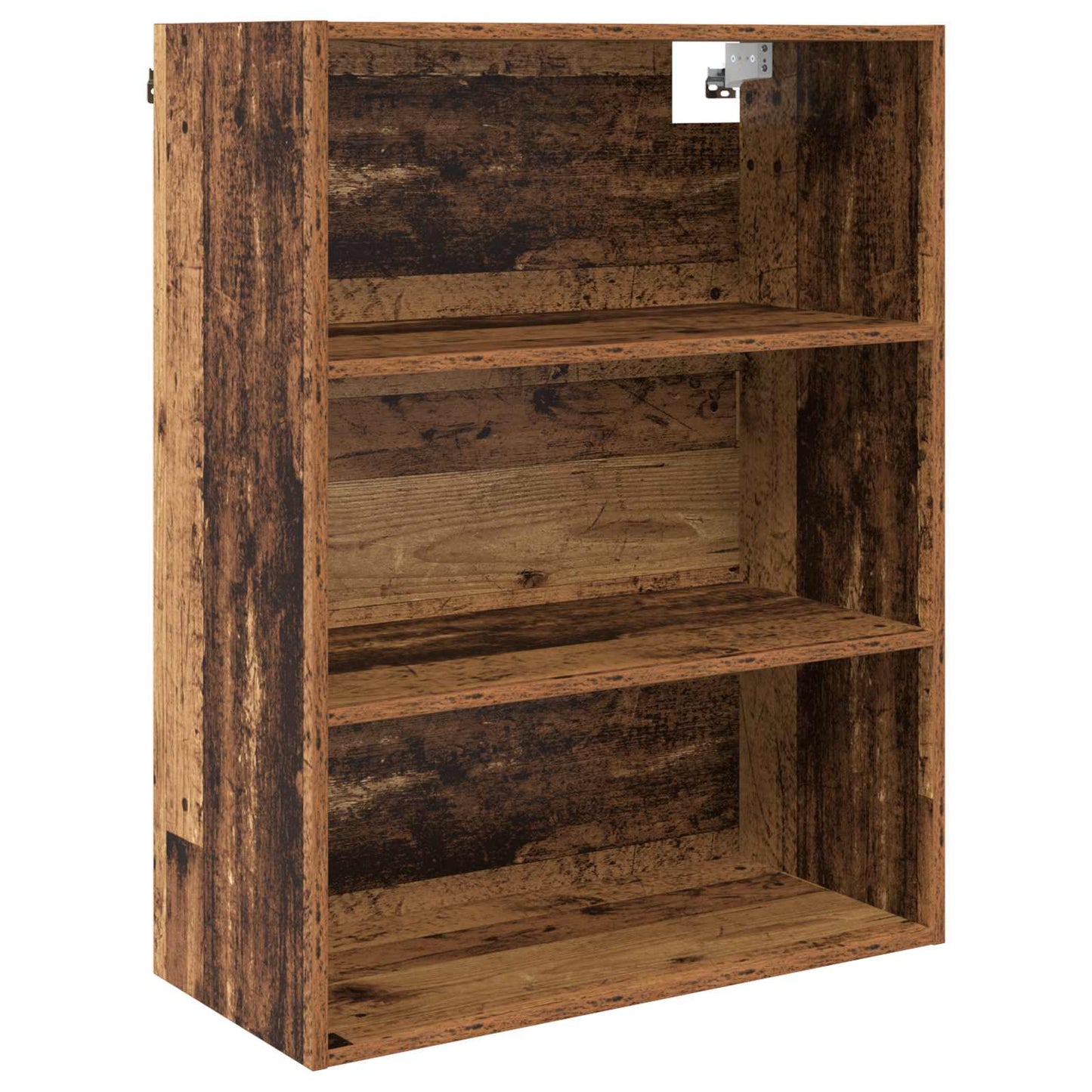 Hoge kast met lade 2 pcs Oudhout Bewerkt hout is nu te koop bij PeponiXL, paradijselijk wonen!