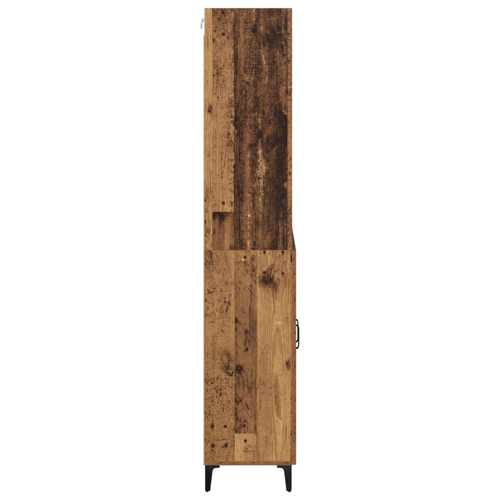 Hoge kast Oud Hout 69,5 x 34 x 180 cm Bewerkt hout is nu te koop bij PeponiXL, paradijselijk wonen!