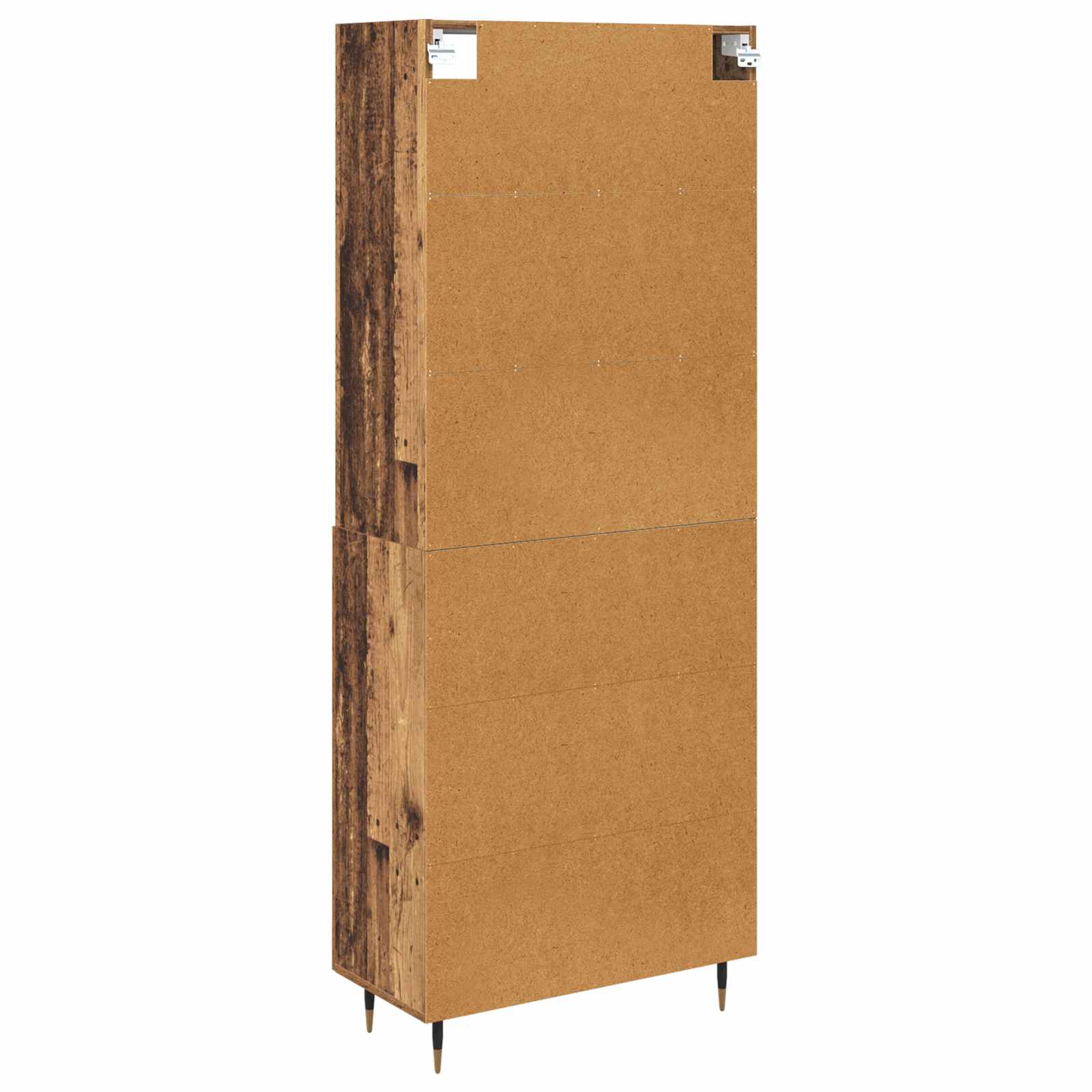 Hoge kast Oud Hout 69,5 x 34 x 180 cm Bewerkt hout is nu te koop bij PeponiXL, paradijselijk wonen!