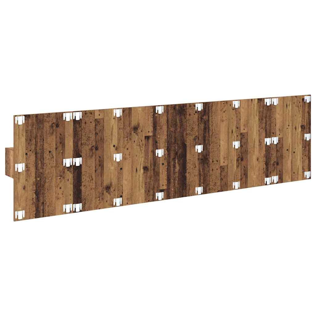 Hoofdbord Met Kast met lade 3 pcs Oud Hout Bewerkt hout is nu te koop bij PeponiXL, paradijselijk wonen!
