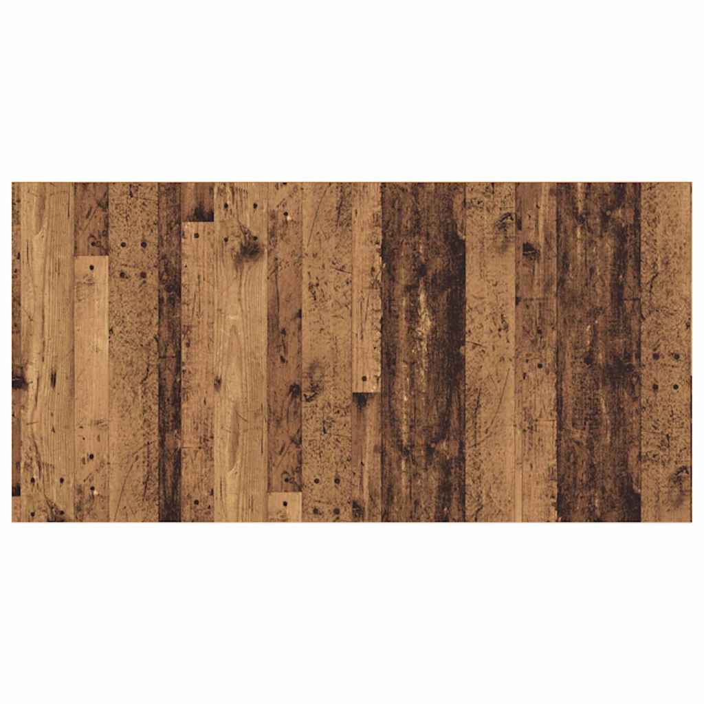 Hoofdbord Met Kast met lade 3 pcs Oud Hout Bewerkt hout is nu te koop bij PeponiXL, paradijselijk wonen!