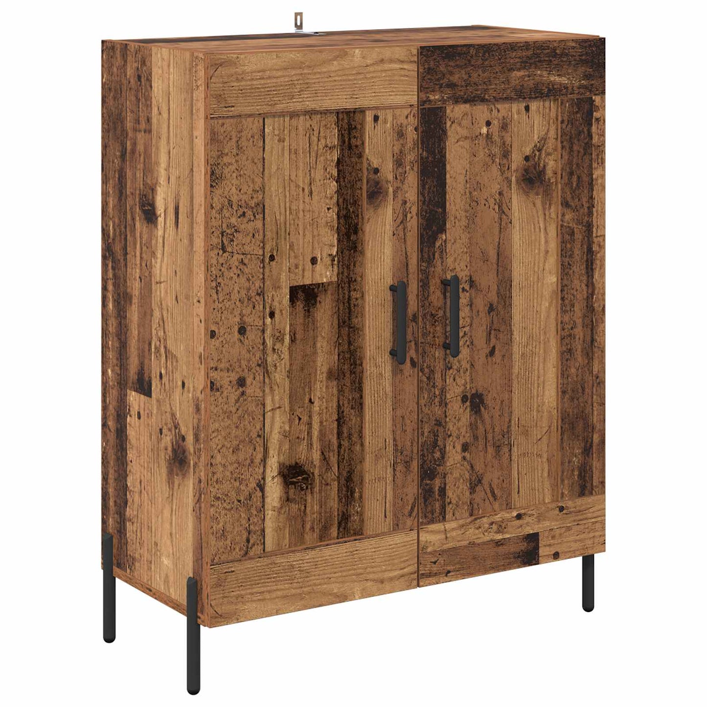Highboard Oud Hout 69,5 x 34 x 180 cm Bewerkt hout is nu te koop bij PeponiXL, paradijselijk wonen!
