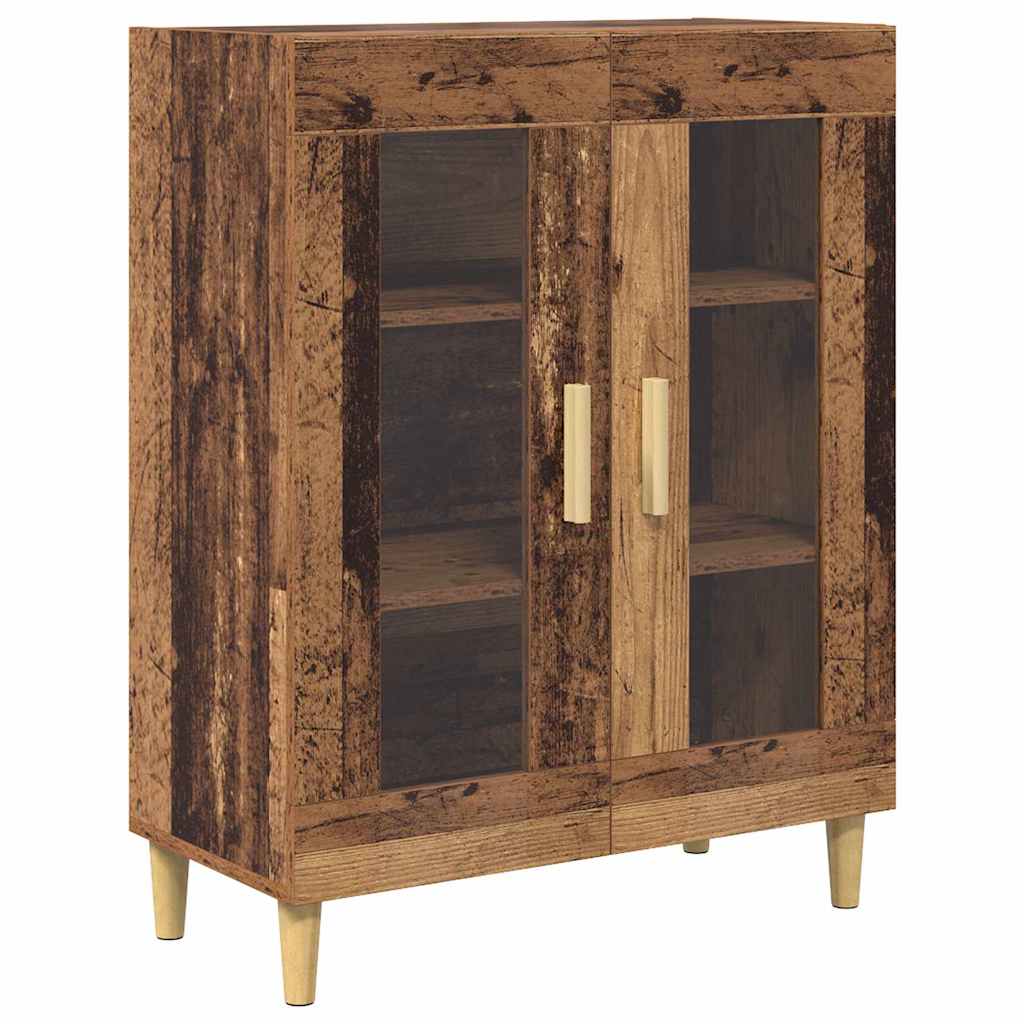Hoge kast Oud Hout 69,5 x 34 x 180 cm Bewerkt hout is nu te koop bij PeponiXL, paradijselijk wonen!