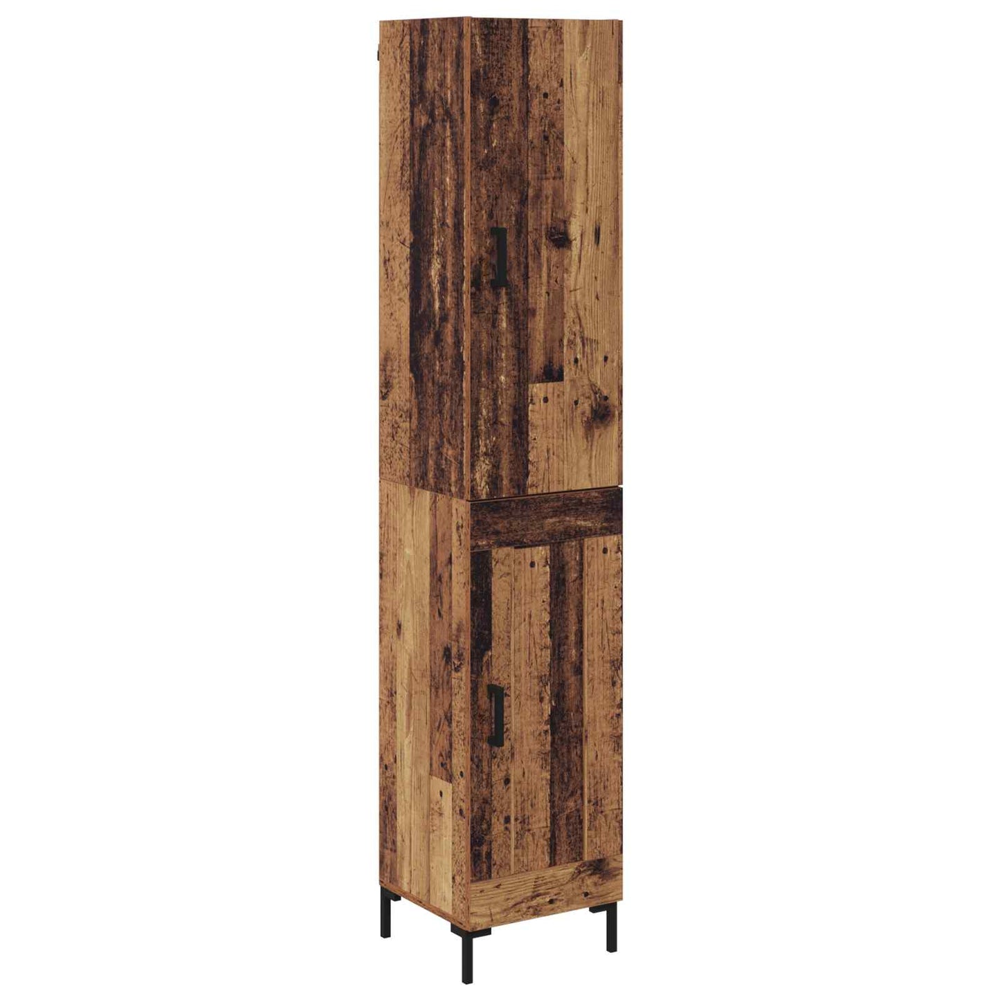 Hoge kast Oud Hout 69,5 x 34 x 180 cm Bewerkt hout is nu te koop bij PeponiXL, paradijselijk wonen!