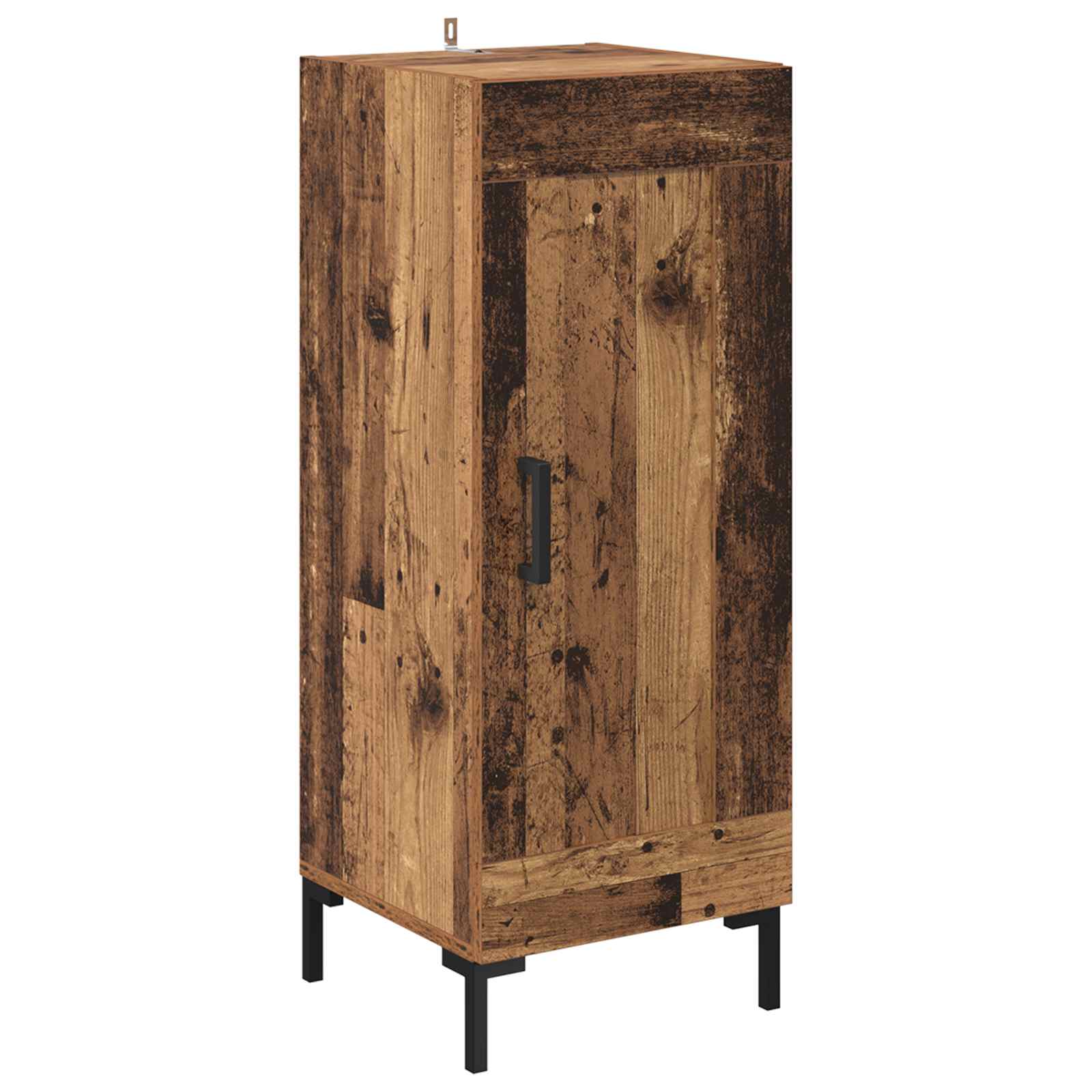 Hoge kast Oud Hout 69,5 x 34 x 180 cm Bewerkt hout is nu te koop bij PeponiXL, paradijselijk wonen!