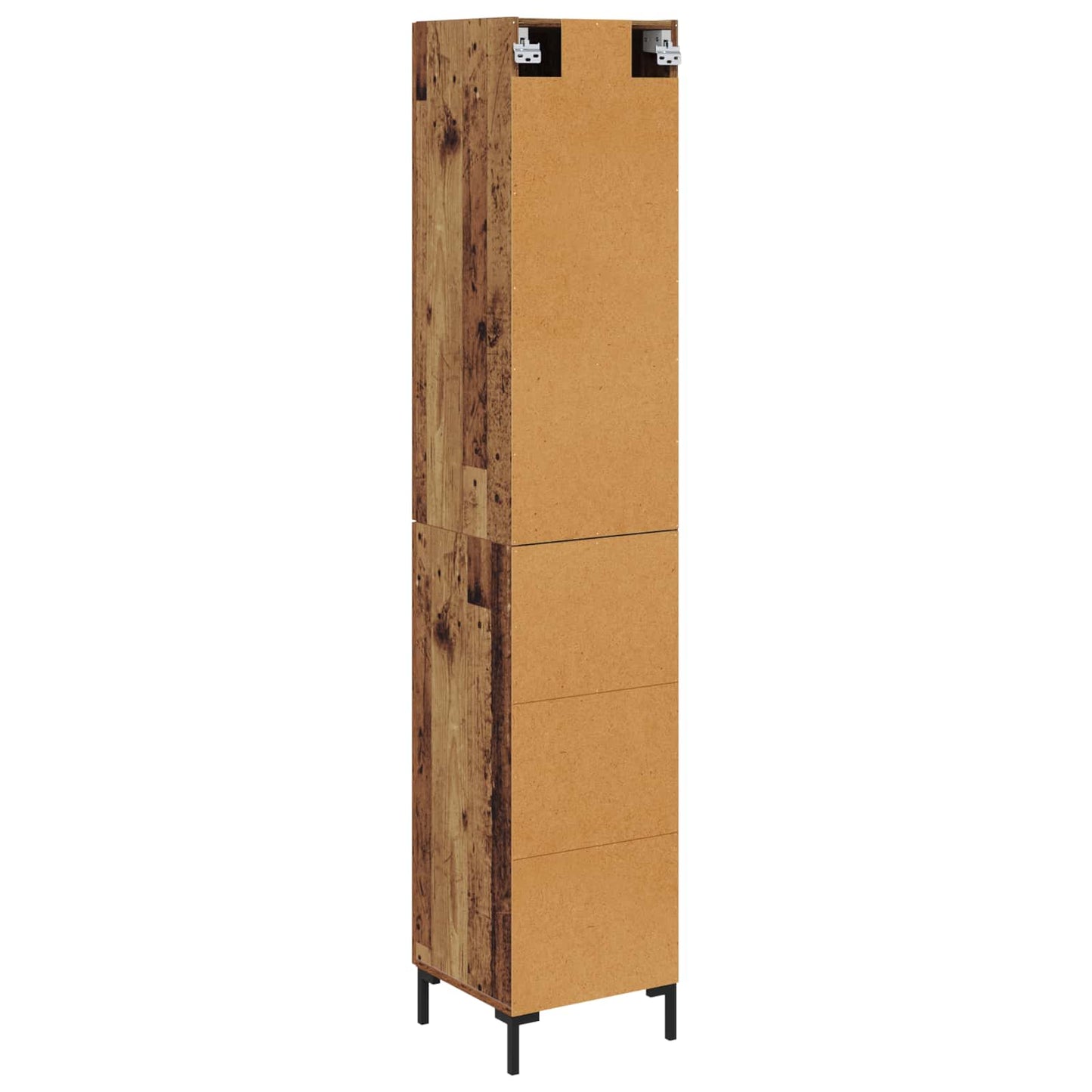 Hoge kast Oud Hout 69,5 x 34 x 180 cm Bewerkt hout is nu te koop bij PeponiXL, paradijselijk wonen!