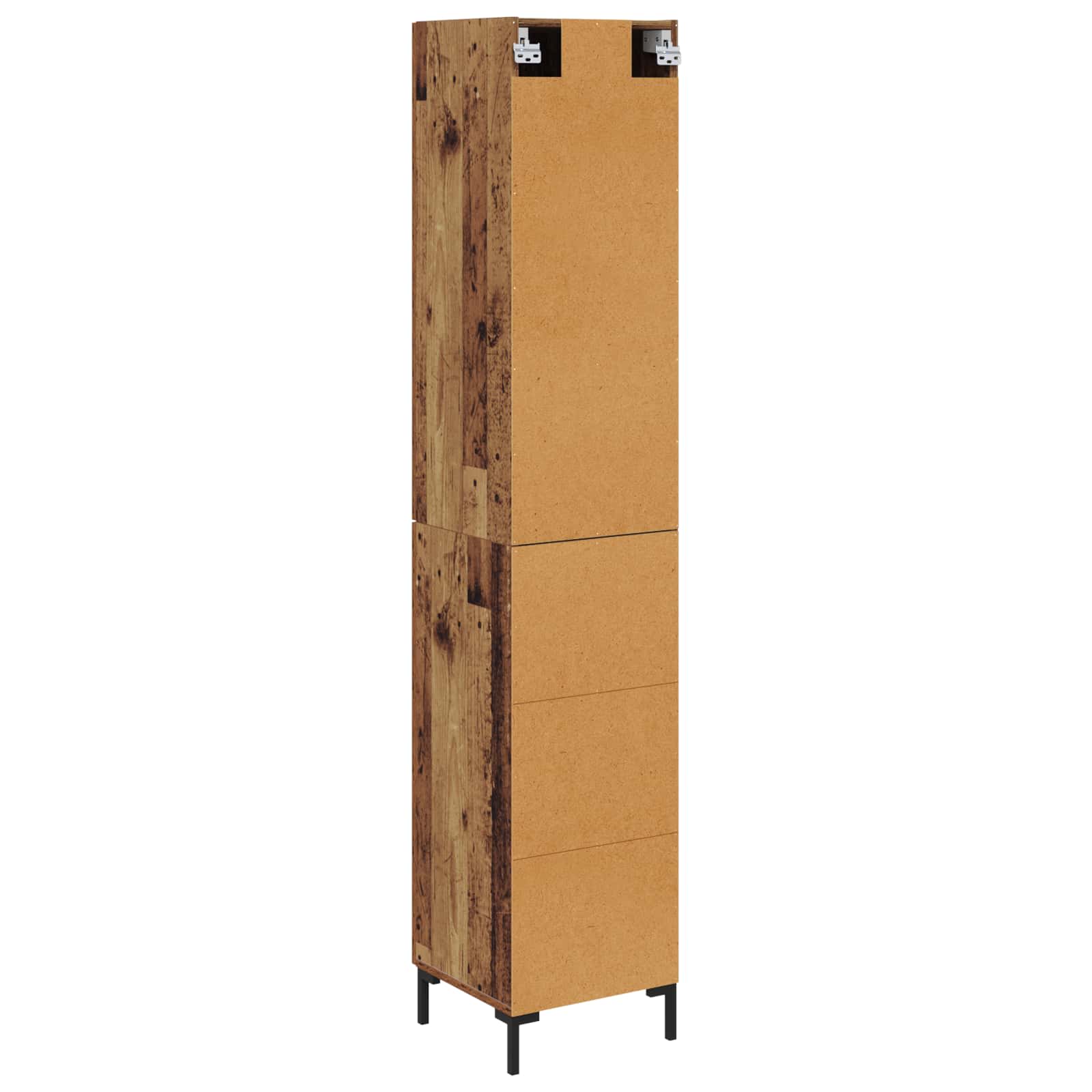 Hoge kast Oud Hout 69,5 x 34 x 180 cm Bewerkt hout is nu te koop bij PeponiXL, paradijselijk wonen!