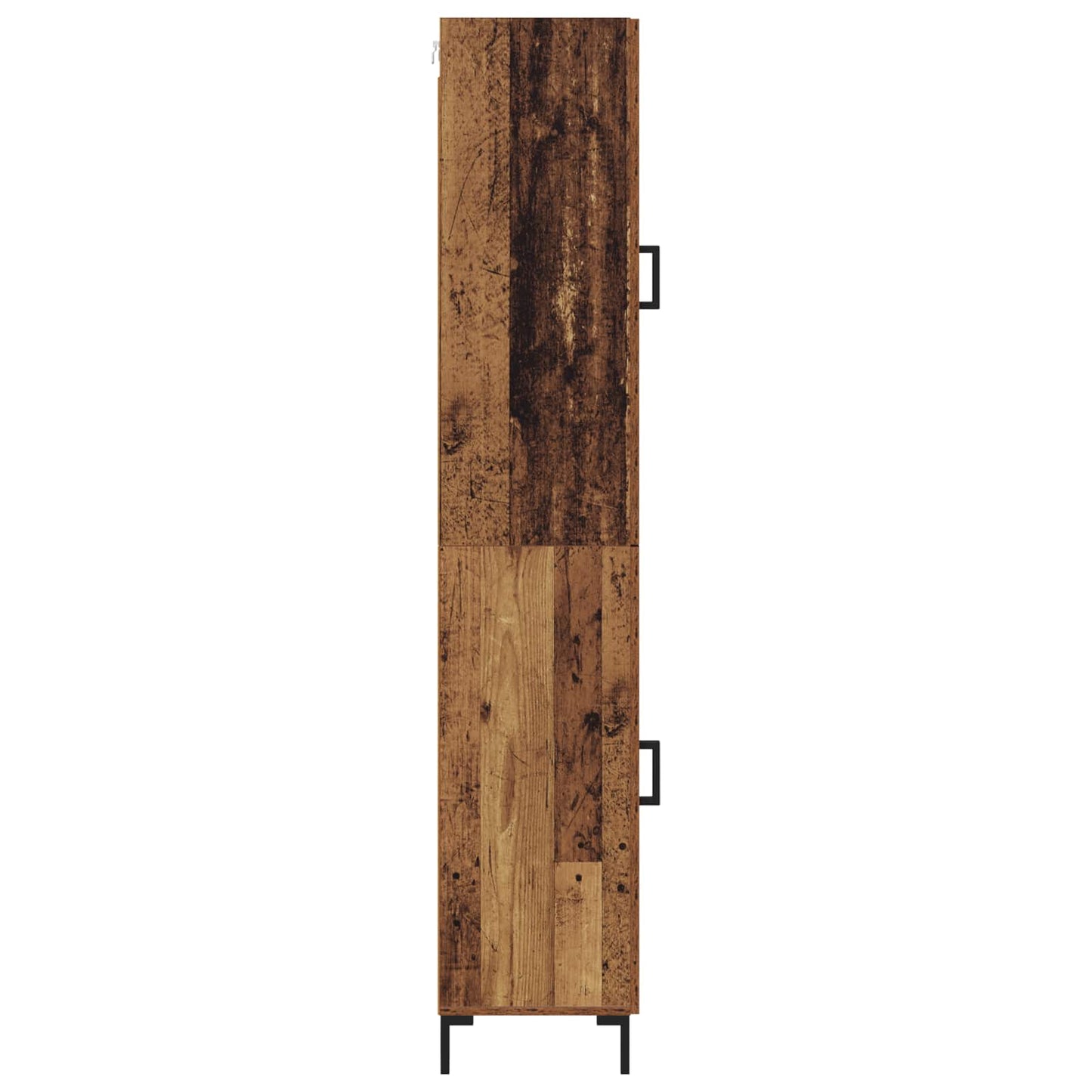 Hoge kast Oud Hout 69,5 x 34 x 180 cm Bewerkt hout is nu te koop bij PeponiXL, paradijselijk wonen!