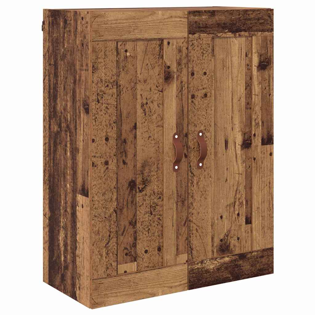 Highboard met lade Oud Hout 69,5 x 34 x 180 cm Bewerkt hout is nu te koop bij PeponiXL, paradijselijk wonen!