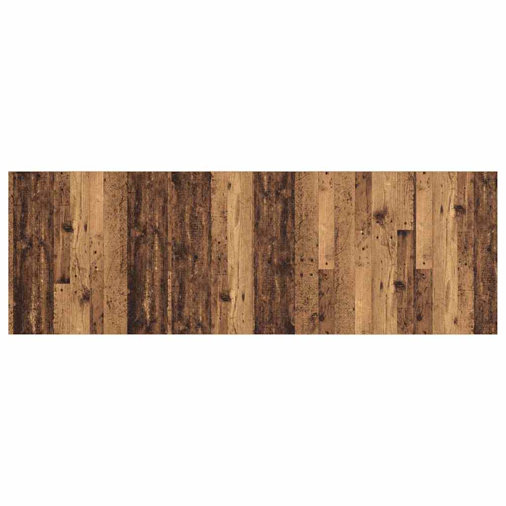 Hoofdbord Met Kast met lade 3 pcs Oud Hout Bewerkt hout is nu te koop bij PeponiXL, paradijselijk wonen!