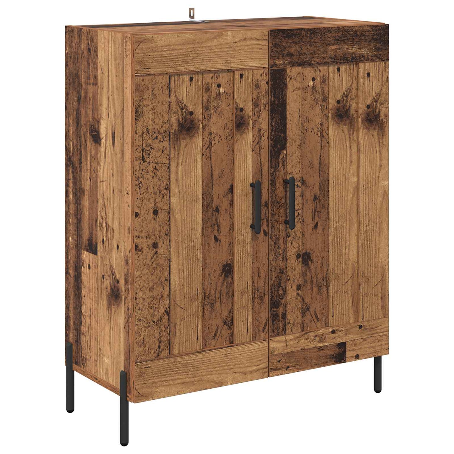 Hoge kast Oud Hout 69,5 x 32,5 x 180 cm Bewerkt hout is nu te koop bij PeponiXL, paradijselijk wonen!