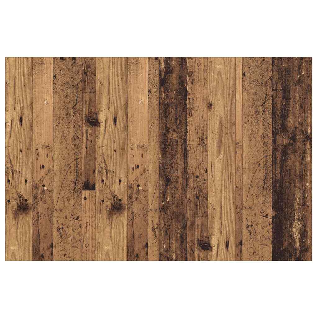 Hoofdbord Met Kast met lade 3 pcs Oud Hout Bewerkt hout is nu te koop bij PeponiXL, paradijselijk wonen!