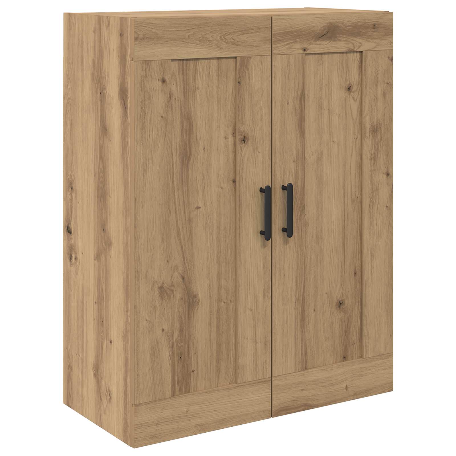 Hoge kast 2 pcs Artisan Eiken 69,5 x 34 x 180 cm Bewerkt hout is nu te koop bij PeponiXL, paradijselijk wonen!