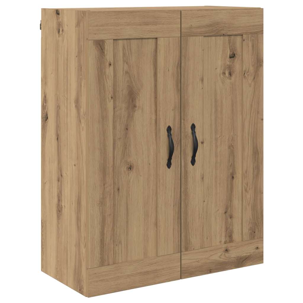 Hoge kast Artisan Eiken 69,5 x 34 x 180 cm Bewerkt hout is nu te koop bij PeponiXL, paradijselijk wonen!