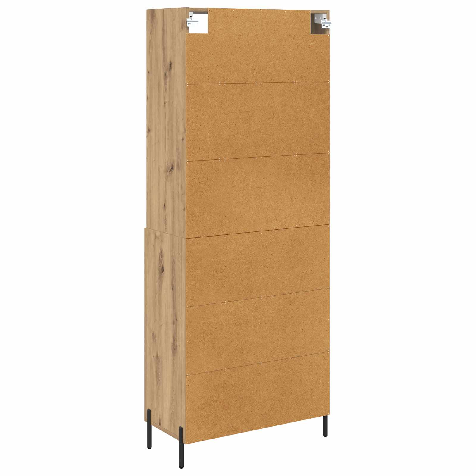 Hoge kast Artisan Eiken 69,5 x 32,5 x 180 cm Bewerkt hout is nu te koop bij PeponiXL, paradijselijk wonen!