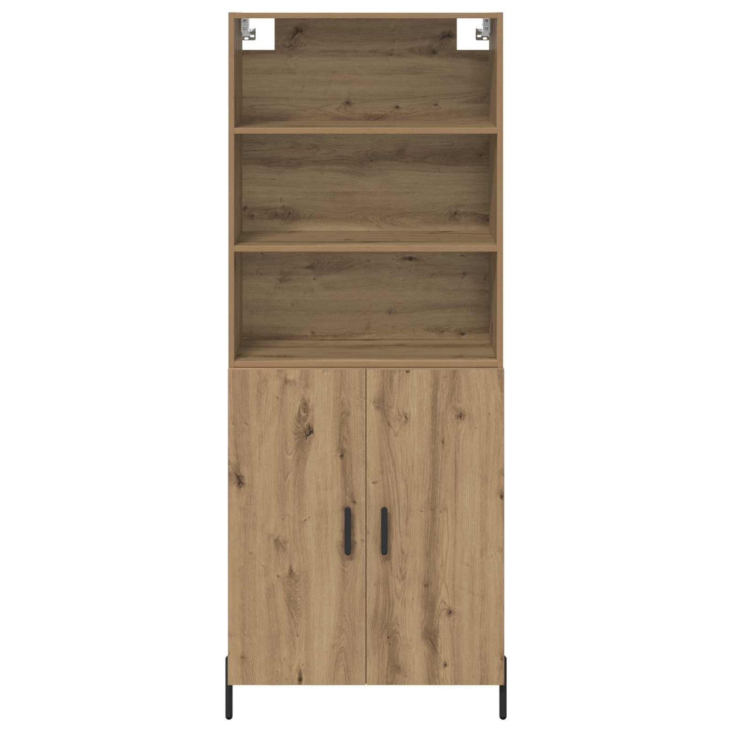 Hoge kast Artisan Eiken 69,5 x 32,5 x 180 cm Bewerkt hout is nu te koop bij PeponiXL, paradijselijk wonen!