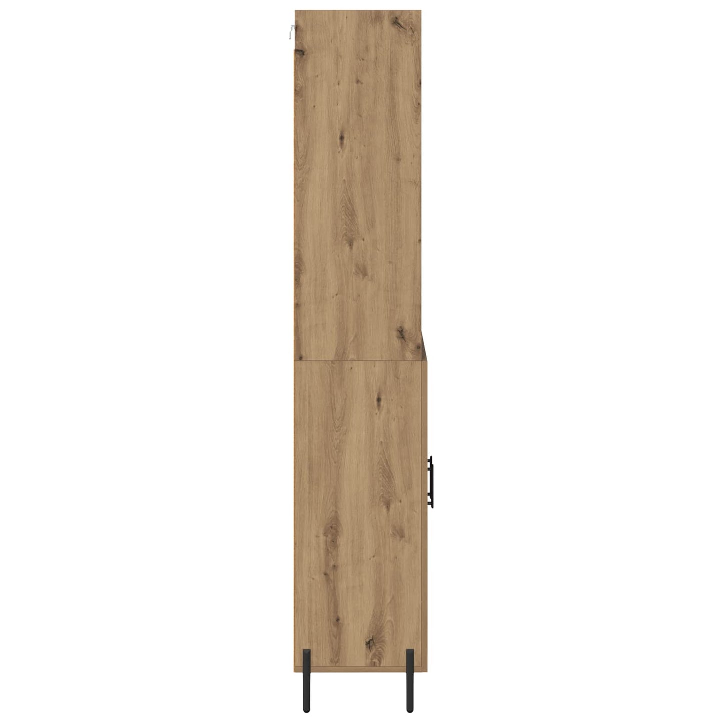 Hoge kast Artisan Eiken 69,5 x 32,5 x 180 cm Bewerkt hout is nu te koop bij PeponiXL, paradijselijk wonen!
