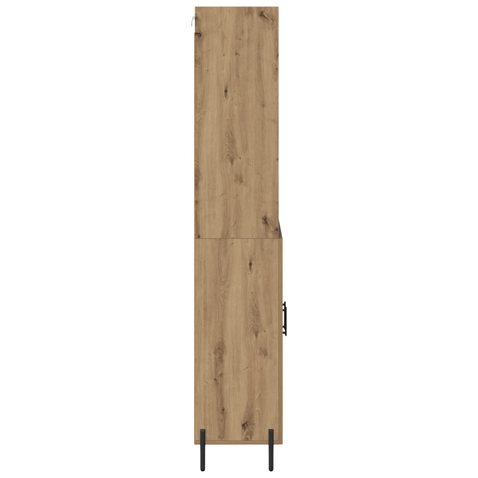 Hoge kast Artisan Eiken 69,5 x 32,5 x 180 cm Bewerkt hout is nu te koop bij PeponiXL, paradijselijk wonen!