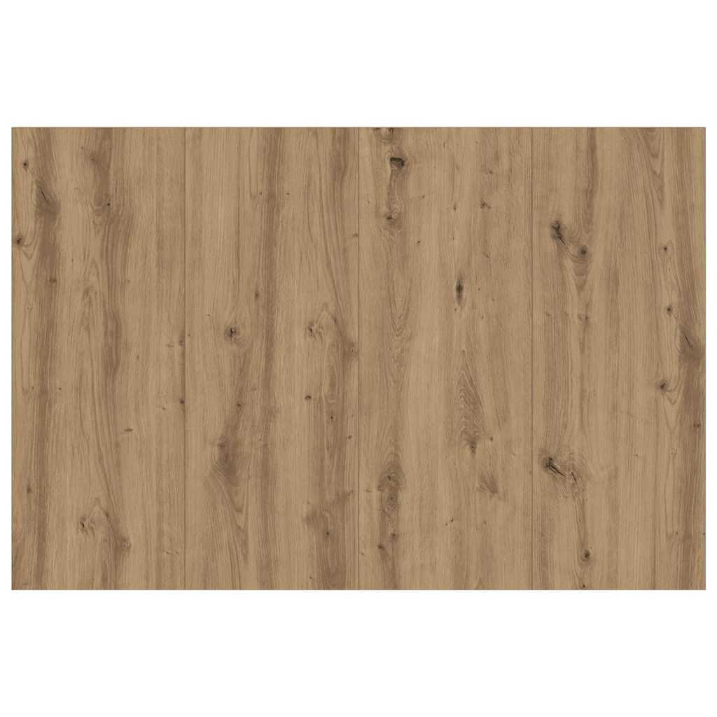 Hoofdbord Met Kast met lade 3 pcs Artisan Eiken Bewerkt hout is nu te koop bij PeponiXL, paradijselijk wonen!