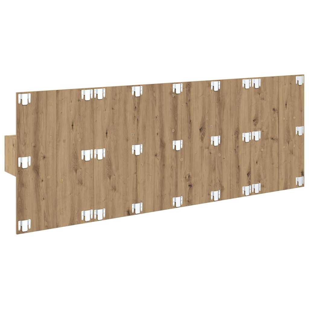 Hoofdbord Met Kast met lade 3 pcs Artisan Eiken Bewerkt hout is nu te koop bij PeponiXL, paradijselijk wonen!