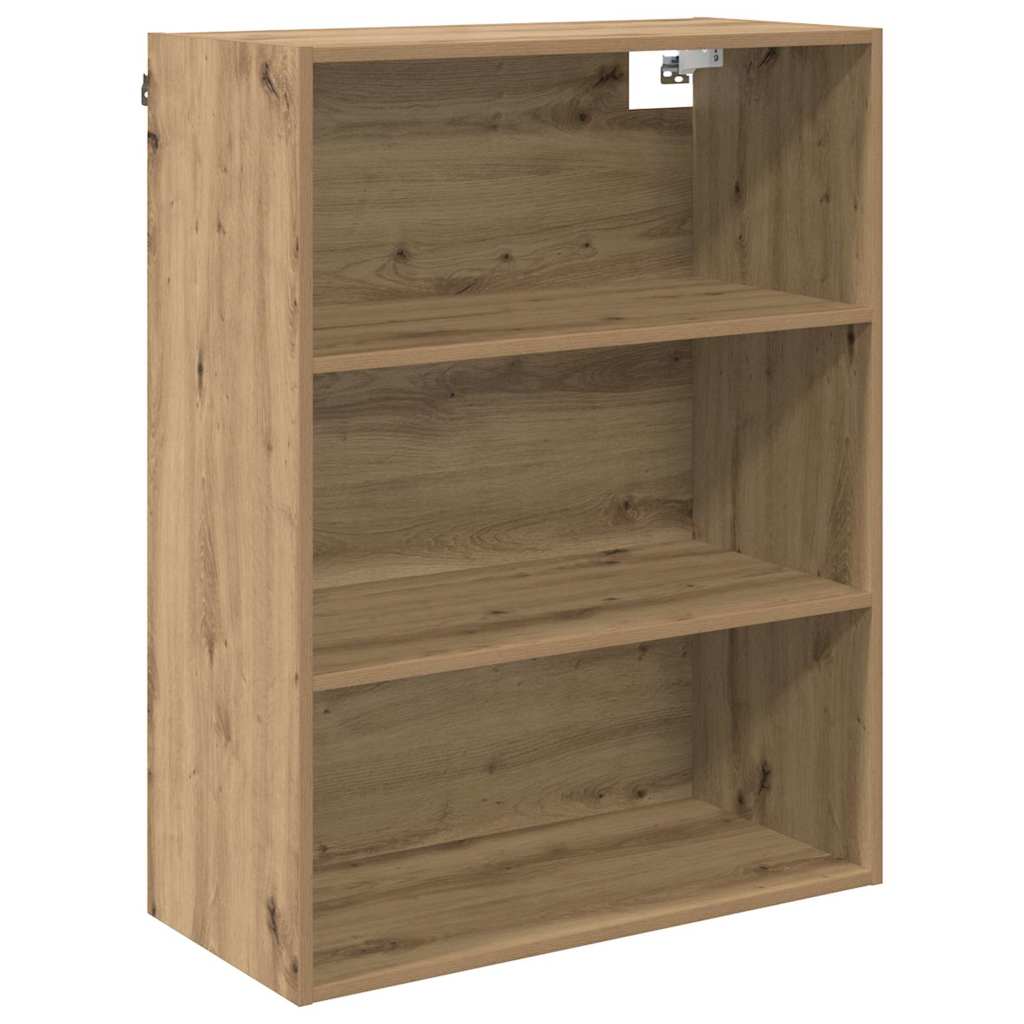 Hoge kast Artisan Eiken 69,5 x 34 x 180 cm Bewerkt hout is nu te koop bij PeponiXL, paradijselijk wonen!