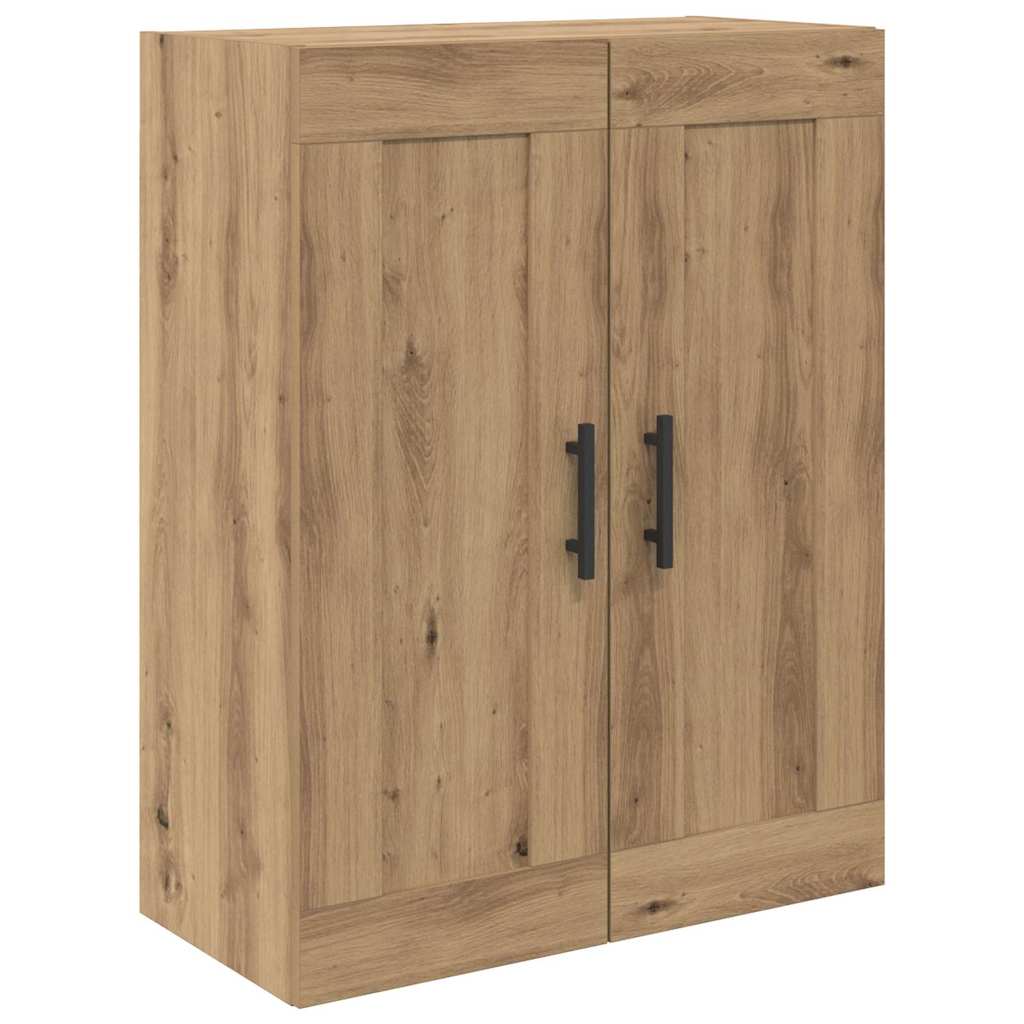 Hoge kast Artisan Eiken 69,5 x 34 x 180 cm Bewerkt hout is nu te koop bij PeponiXL, paradijselijk wonen!