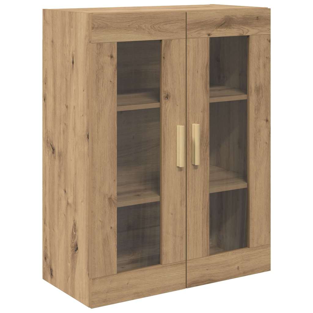 Hoge kast Artisan Eiken 69,5 x 34 x 180 cm Bewerkt hout is nu te koop bij PeponiXL, paradijselijk wonen!