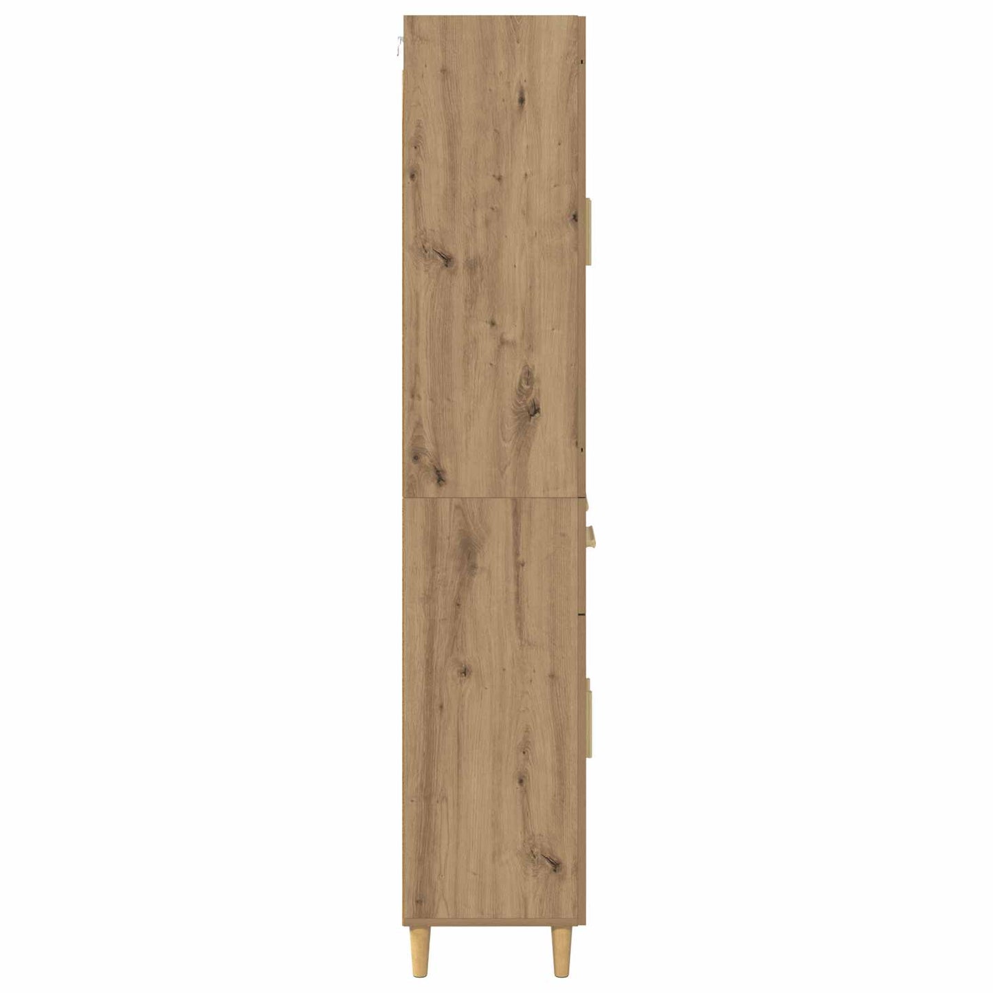 Hoge kast Artisan Eiken 69,5 x 34 x 180 cm Bewerkt hout is nu te koop bij PeponiXL, paradijselijk wonen!