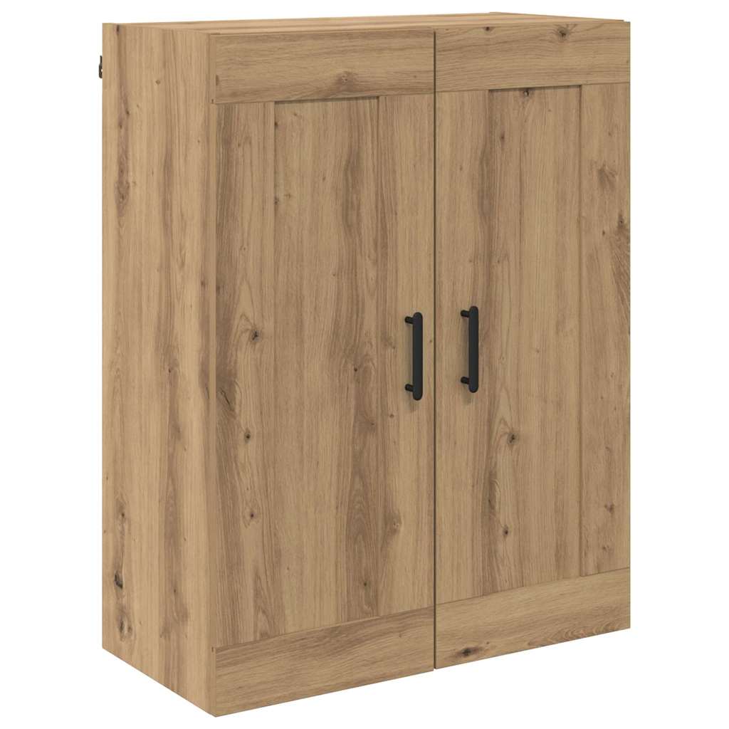 Hoge kast 2 pcs Artisan Eiken 69,5 x 34 x 180 cm Bewerkt hout is nu te koop bij PeponiXL, paradijselijk wonen!