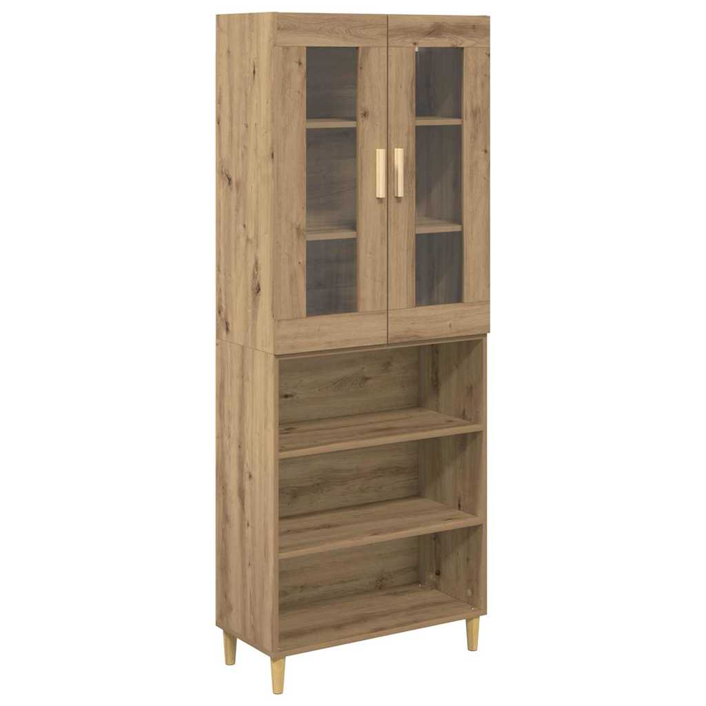 Hoge kast Artisan Eiken 69,5 x 34 x 180 cm is nu te koop bij PeponiXL, paradijselijk wonen!