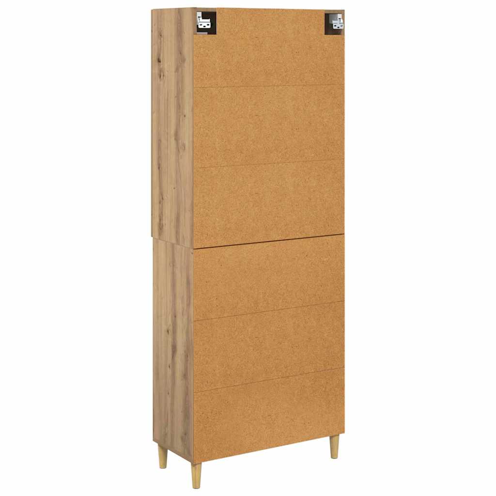 Hoge kast Artisan Eiken 69,5 x 34 x 180 cm is nu te koop bij PeponiXL, paradijselijk wonen!