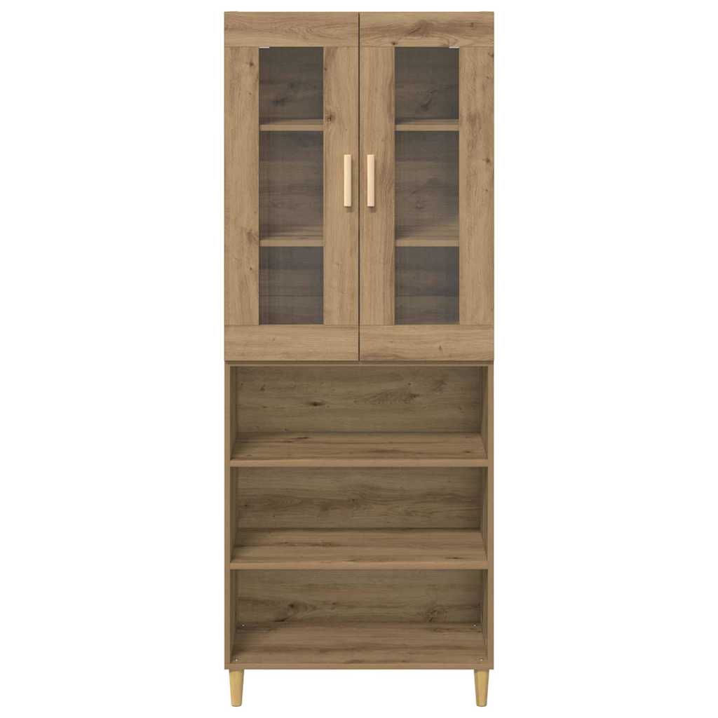 Hoge kast Artisan Eiken 69,5 x 34 x 180 cm is nu te koop bij PeponiXL, paradijselijk wonen!