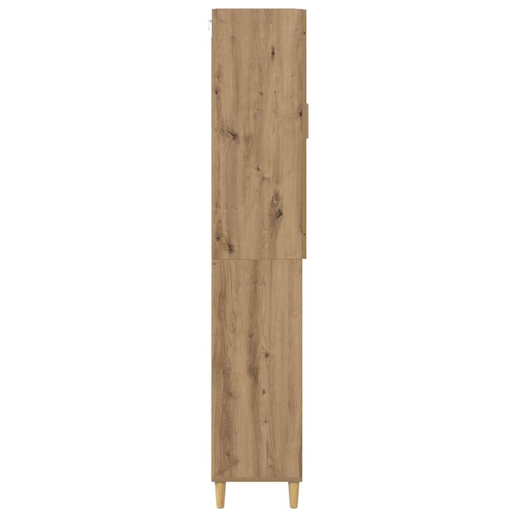 Hoge kast Artisan Eiken 69,5 x 34 x 180 cm is nu te koop bij PeponiXL, paradijselijk wonen!