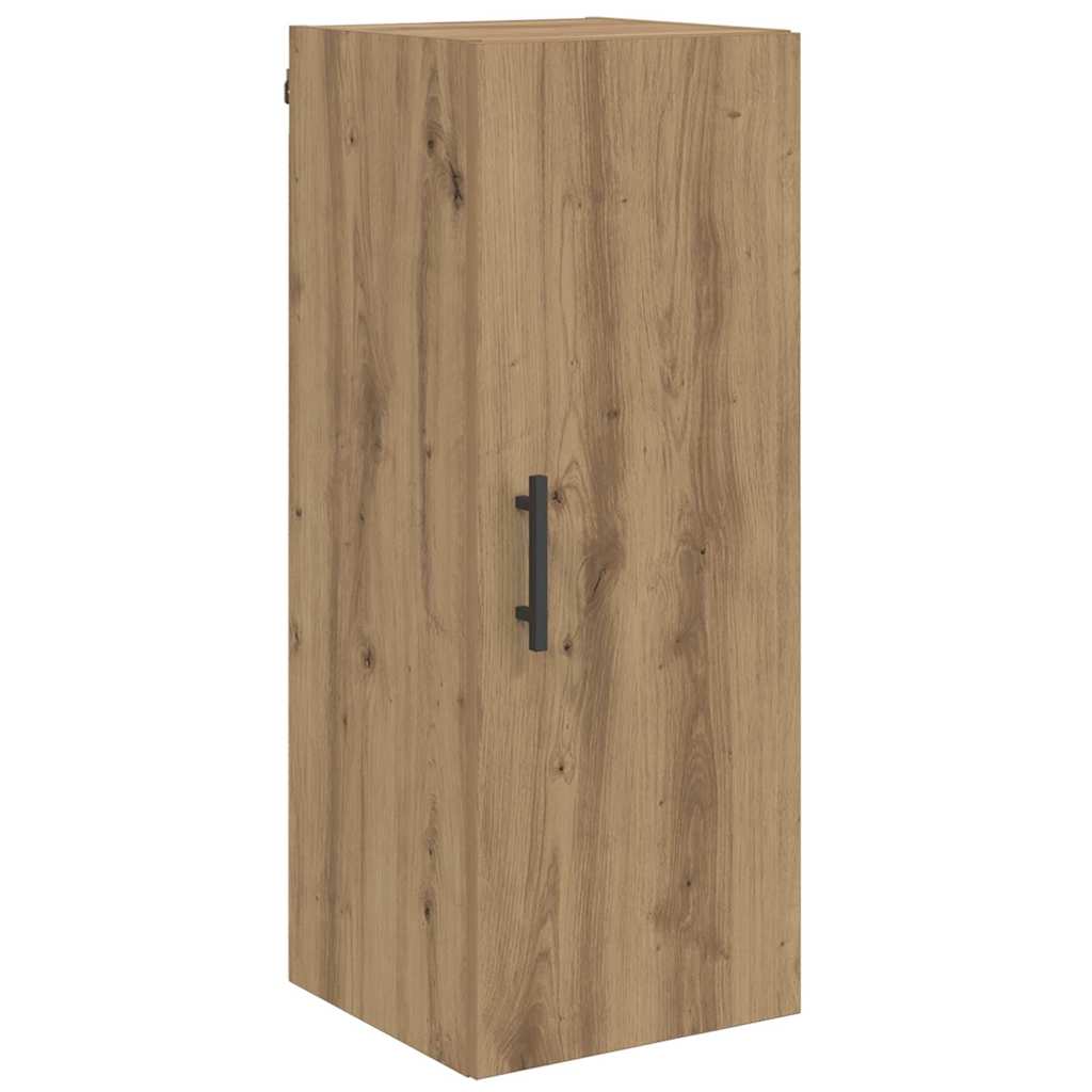Highboard Artisan Eiken 34,5 x 34 x 180 cm Bewerkt hout is nu te koop bij PeponiXL, paradijselijk wonen!