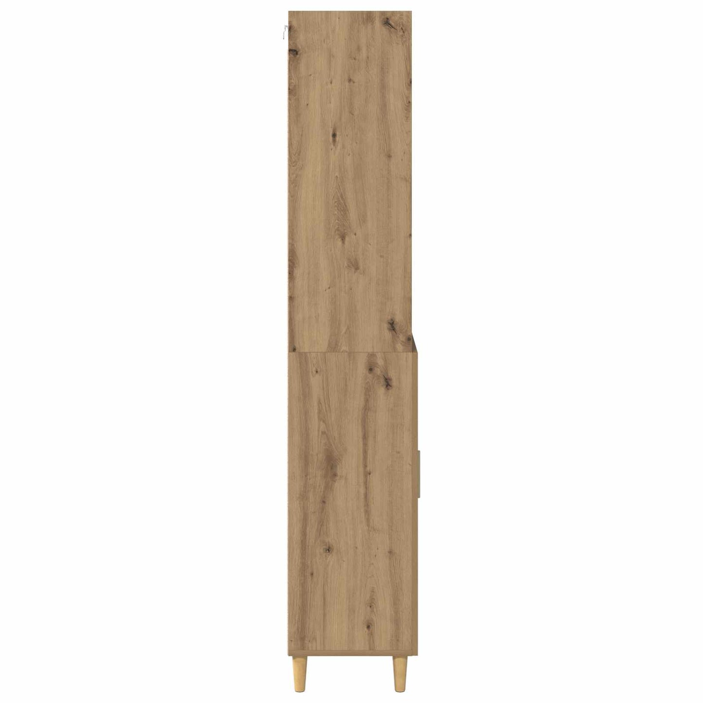 Hoge kast Artisan Eiken 69,5 x 32,5 x 180 cm Bewerkt hout is nu te koop bij PeponiXL, paradijselijk wonen!