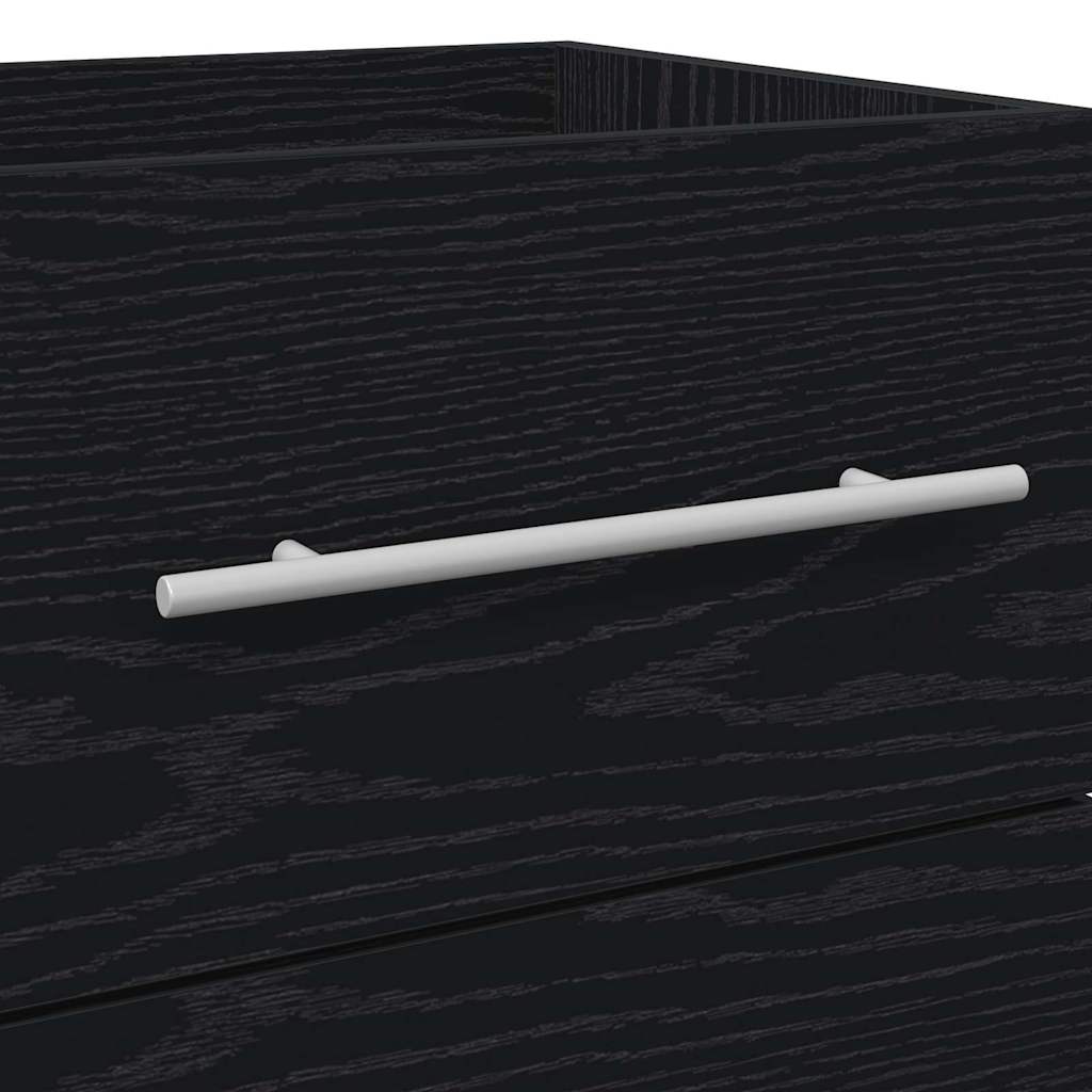 Badkamertenk te kast met lade met opslag Zwart 42 x 39 x 52 cm is nu te koop bij PeponiXL, paradijselijk wonen!