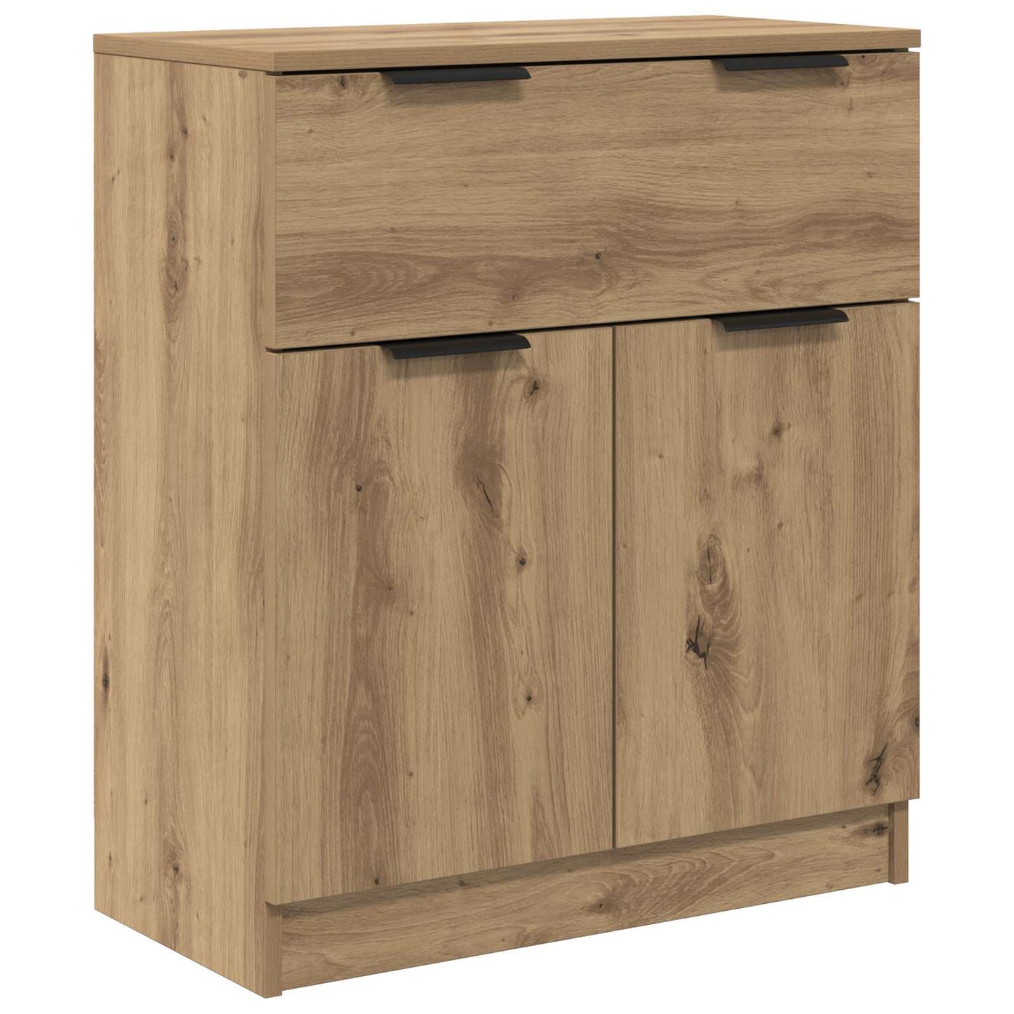 Dressoir met lade 3 pcs Artisan Eiken Bewerkt hout is nu te koop bij PeponiXL, paradijselijk wonen!
