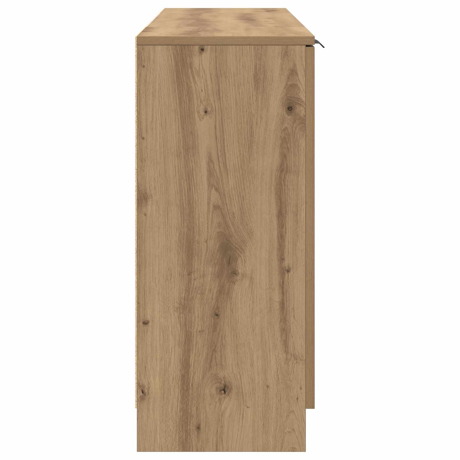 Dressoir met lade 3 pcs Artisan Eiken Bewerkt hout is nu te koop bij PeponiXL, paradijselijk wonen!